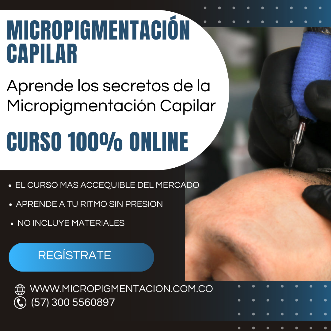 Curso de micropigmentacion capilar